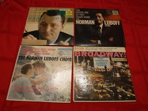 Lot 4 Norman Luboff Choir 7" 45 RPM Easy To Remember S/T Sweet Sixteen Broadway! - Imagen 1 de 10