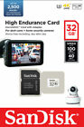 For GARMIN 46 47 56 57 66W 67W MINI 2  Dash Cam Sandisk 32GB 64GB Micro SD Card 