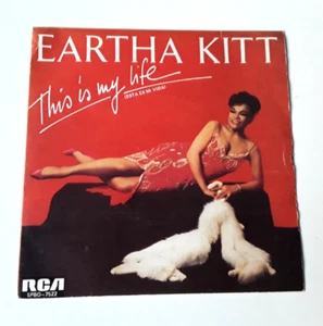 EARTHA KITT This Is My Life SPAIN 7" (1986 RCA) Rare Spanish 7" in Great Sleeve - Picture 1 of 3