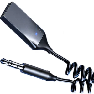 Cable Bluetooth Coche Adaptador AUX Transmisor BT Receptor USB a Audio de 3.5mm - Imagen 1 de 24