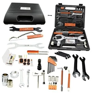 Bike Bicycle Repair Tool Kit 42 Piece Multi Tool Bicycle Maintenance Set for - Picture 1 of 8