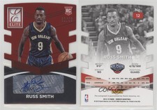 2014 Donruss Elite Status Signatures Red Die-Cuts /99 Russ Smith Rookie Auto RC