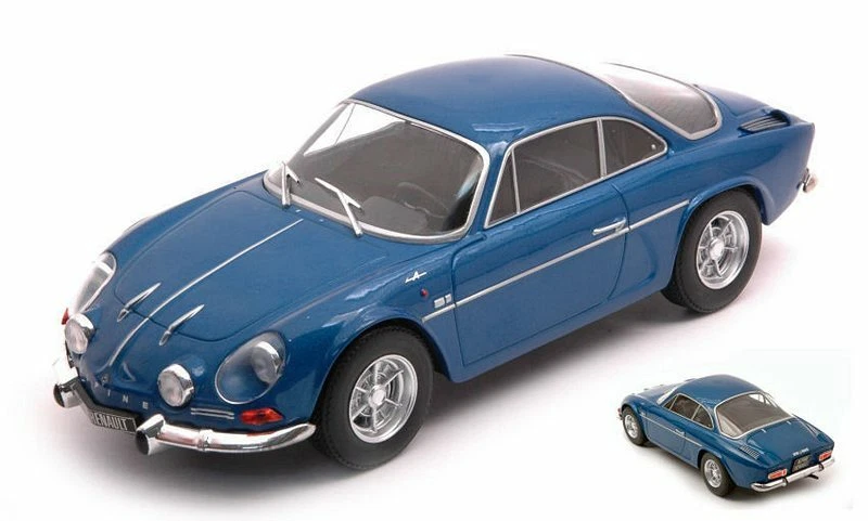 Alpine A110 Renault 1300 Metallic Blue 1:24 WHITEBOX WB124058 - Immagine 1 di 1