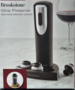 Brookstone Automatic Wine Preserver Set - Picture 1 of 3