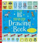 Big Step-by-Step Drawing Book by Fiona Watt Book The Cheap Fast Free Post