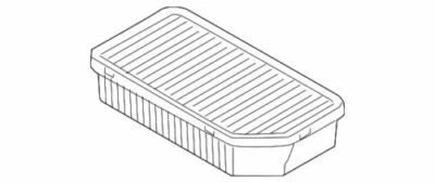 Elemento de filtro de filtro de aire Soul Engine original Kia 2010-2011 281132K000 OEM NUEVO Foto 1 de 2