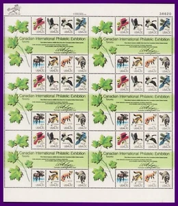 Scott# 1757 - 1978 13c CAPEX Wildlife souvenir sheet (MNH)  XF Centering  #d1 - Picture 1 of 3