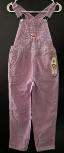 Vintage Y2K Revolt Latzhose Youth Medium Violett Cord - Bild 1 von 9