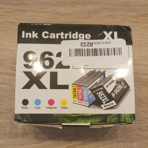 4PK 962XL Ink Cartridges for HP Officejet Pro 9010 9015 9018 9020 9025 Printers - Picture 1 of 2