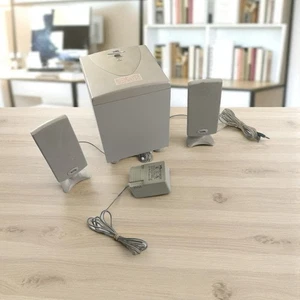 Cyber Acoustics Desktop Computer Speaker Sound System Subwoofer Control M#D5730 - Picture 1 of 13