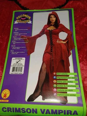 Disfraz de vampiro carmesí mujer talla mediana/grande Foto 1 de 4