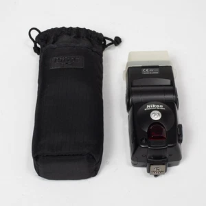Nikon Speedlight SB-80DX Shoe Mount Flash w/ Pouch Diffuser TTL Tested for Power - Picture 1 of 16