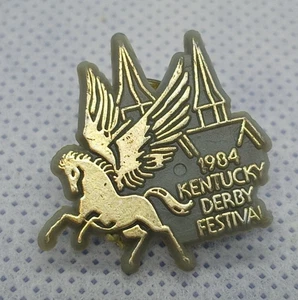 Rare Vintage 1984 Kentucky Derby Lapel/Hat Collectible Pin - Picture 1 of 2