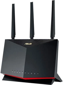 ASUS AX5700 Dual Band (RT-AX86U) Wi-Fi 6 Gaming Router Mesh Support - In Box VG - Picture 1 of 4