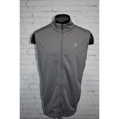 Under Armour Chaqueta Atlética Chaleco Para Hombres Talla 2XL Infrarrojo Poliéster Cremallera Completa Gris Foto 1 de 4