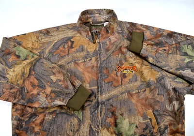 Scent•Lok Savanna Mens 3X Full Zip Jacket Break Up Camo Advantage Timber - Image 1 of 4