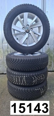 Original VW Golf Sportsvan Jetta Winterräder 195/65 R15 91T Alufelge 5H0071495 - Bild 1 von 4