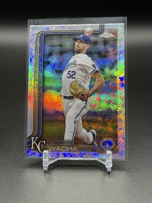 #284 Michael Wacha Logofractor - 2025 Topps Chrome Logofractor Foto 1 de 2