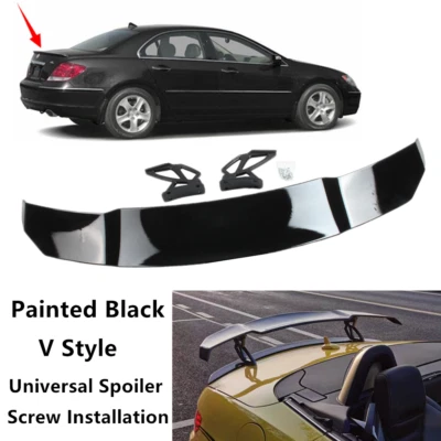 Universal Fit For Acura RL 2004-2008 Racing Style Rear Trunk Lid Spoiler Wing Foto 1 de 4