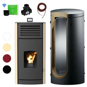 A++ Robin Wood Enya Aqua Pelletofen / Pelletheizung 12, 15, 18, 24 & 30 kW - Bild 1 von 15