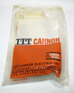ITT Canon KPSEO6F12-3P Connector 3 Pin NOS - Picture 1 of 3