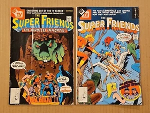 Super Friends #13 14 Lot 2 Whitman Variants DC 1978 VG - Imagen 1 de 5