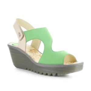 FLY London Yoxa Wedge Sandal - Picture 1 of 22