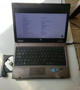 HP ProBook 6360b Core i5-2410M 2.30GHz 4GB RAM 0GB HDD BOOT TO BIOS - Picture 1 of 9