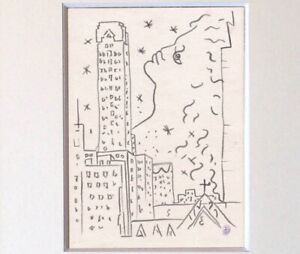 Jean Cocteau Drawing Portrait Surrealism French New York Manhattan Stars