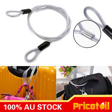304 stainless steel lock safety wire rope braided rope steel cable bicycle lock