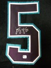Jean-Sebastien Giguere Anaheim Mighty Ducks Signed Jersey Number 5 Global Auth.