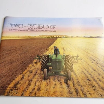 MAR-APR 1991 Двухцилиндровый Клубный Журнал Фотографии Трактора John Deere Ретро Книга B3 - Изображение 1 из 4