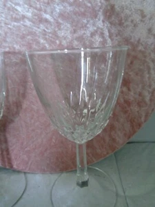 Juego de (2) copas de vino/agua con tallo - pequeñas - Imagen 1 de 2