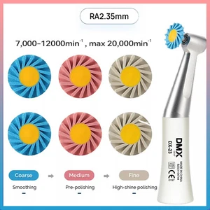 NSK Style Dental Low Speed Push Contra Angle Handpiece / Composite Polishing Kit - Picture 1 of 34