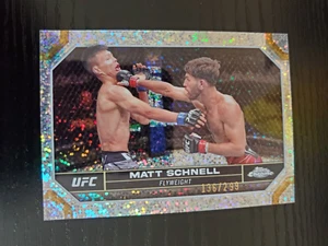 Matt Schnell - 2024 Topps Chrome UFC Card #129 - Speckle Refractor /299 - Imagen 1 de 2
