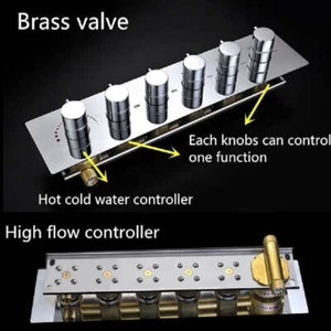 Válvula termostática de 6 pernos + portátil + codo + soporte y manguera - Imagen 1 de 11