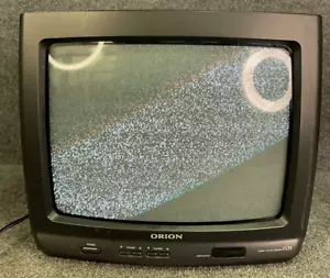 Orion Television 13 Inch CRT Color Retro Gaming TV Model TV1326BW - Picture 1 of 24