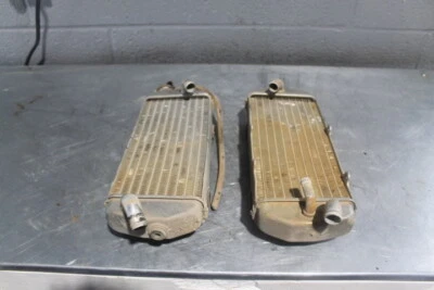 2002 KTM 400 EXC ENGINE MOTOR COOLING COOLER RADIATOR #2126 - Изображение 1 из 4