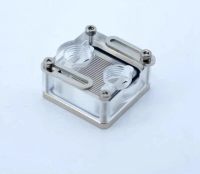 PC north bridge Drone mosfit chip 1/4G Water cooling block Acrylic copper plate - Image 1 of 3