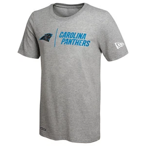 New Era NFL Football Men's Carolina Panthers Gametime Dri-Tek Short Sleeve Tee - Picture 1 of 5
