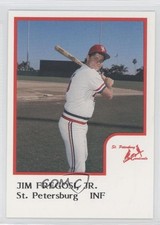 1986 ProCards St Petersburg Cardinals Jim Fregosi Jr