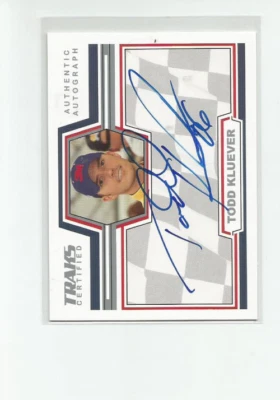2006 TRAKS AUTOGRAPHS #20 TODD KLUEVER - Image 1 of 2