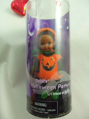 DEIDRE Pumpkin HALLOWEEN PARTY Kelly Club Doll,2001 Mattel# 29862/Asst#29820-NIB - Image 1 of 4