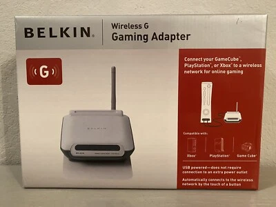 Belkin Wireless G Gaming Adapter NEW in BOX - Image 1 of 4