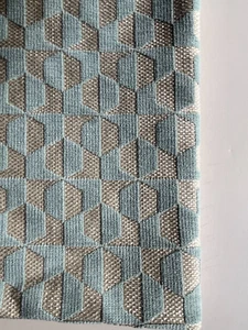 Clarke& Clarke Galileo Duckegg  Remnant 24"x24" - Picture 1 of 3