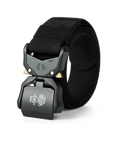 Cintura Tattica Elastica a Sgancio Rapido Cm. 125 Nero - Foto 1 di 5