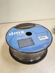American DJ AC3CDMX300 22 AWG 300 Foot 3-Pin Conductor DMX Lighting Cable Spool - Picture 1 of 3