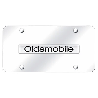 Oldsmobile Badge License Plate (Chrome) - Image 1 of 4