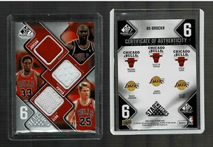 2009/10 SP JUEGO USADO 6 ESTRELLAS CAMISETAS JORDAN PIPPEN KERR MAGIC DIGN DIVAC 89/99 - Imagen 1 de 2