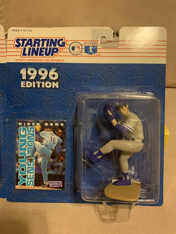 HIDEO NOMO Los Angeles Dodgers Starting Lineup Collectibles Toy & Card 1996 Cover